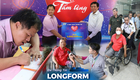 Tình người vượt nghịch cảnh: Hai chàng thanh niên khuyết tật "Chung một tấm lòng: Vì miền Trung thương yêu"