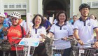 Phường Bến Thành tổ chức lễ diễu hành xe đạp "Đồng hành đổi mới - Vững bước tương lai"