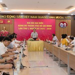 TP. Hồ Chí Minh: Bí thư Thành ủy Trần Lưu Quang kiểm tra công tác chuẩn bị Đại hội Đảng bộ TP. Hồ Chí Minh lần thứ I