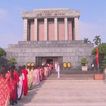 Bộ Tư lệnh Lăng Chủ tịch Hồ Chí Minh kỷ niệm 95 năm Ngày thành lập Hội Liên hiệp Phụ nữ Việt Nam