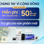 Samsung hỗ trợ khách hàng bị ảnh hưởng mưa lũ