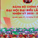 Khai mạc Đại hội đại biểu Đảng bộ Chính phủ lần thứ I