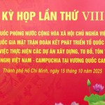 Kỳ họp thứ VIII giữa Bộ Quốc phòng với Hội đồng Quốc gia Mặt trận Đoàn kết phát triển Tổ quốc Campuchia