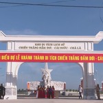 Cà Mau khánh thành khu Di tích chiến thắng Đầm Dơi - Cái Nước - Chà Là