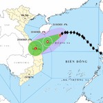 Bão số 12 tiến sát đất liền, gây mưa lớn diện rộng từ Hà Tĩnh đến Quảng Ngãi