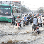 Cảnh báo triều cường vùng ven biển phía Đông của Nam Bộ
