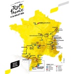 Cuộc đua Tour de France 2026 công bố lộ trình