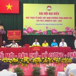 Tổ chức Đại hội Đại biểu MTTQ Việt Nam lần thứ I, nhiệm kỳ 2025 - 2030 tại phường Tăng Nhơn Phú