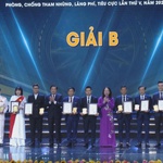 Trao giải báo chí toàn quốc phòng, chống tham nhũng, lãng phí, tiêu cực lần thứ V