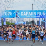 Gần 6.000 vận động viên chinh phục đường đua Garmin Run 2025