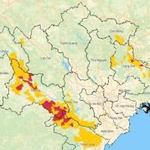 Cảnh báo lũ quét, sạt lở và sụt lún đất tại nhiều tỉnh khu vực Bắc Bộ và Thanh Hóa