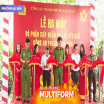 TP. Hồ Chí Minh: Ra mắt bộ phận giải quyết thủ tục hành chính tại công an cấp xã