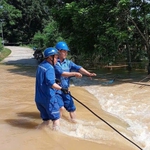 Mạng và dịch vụ của VNPT tại các tỉnh ảnh hưởng của bão đã đảm bảo phục vụ chính quyền và người dân