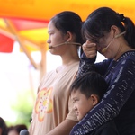 Diễm Quỳnh: Em ước mơ thành công an để lo cho mẹ - Mái ấm gia đình Việt