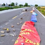 Khởi tố người nông dân phơi lúa trên đường dẫn tới tai nạn chết người