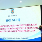 Nâng cao hiệu quả hệ thống tiếp nhận, xử lý phản ánh về văn bản pháp luật