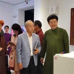 ''Trình làng'' loạt tác phẩm mỹ thuật quý do các nghệ sĩ danh tiếng tặng Huế