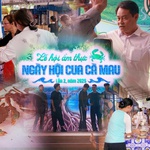 Hơn 100 gian hàng quy tụ tại Lễ hội ẩm thực cua Cà Mau 2025