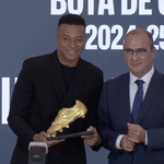 Kylian Mbappé nhận giải “Chiếc Giày Vàng” 2024/2025