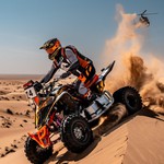 Ngày thi thứ hai Giải đua xe Dubai International Baja 2025