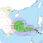 Tin bão trên biển Đông