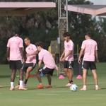 Messi và các đồng đội chuẩn bị cho trận chung kết MLS miền Đông