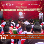 Công bố giải Billiards Carom 3 băng đồng đội Team League Việt Nam 2025