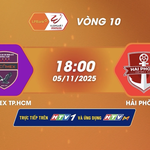V-League: Hồi hộp vòng 10 - Cơ hội cho các đại diện TP. Hồ Chí Minh