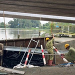 Gia cố cống ngăn triều ở Quận 12 cũ