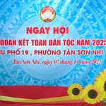 Sôi nổi Ngày hội Đại đoàn kết toàn dân tộc tại phường Tân Sơn Nhì