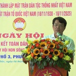 Ngày hội đại đoàn kết toàn dân tộc ở khu phố 3, phường Thủ Đức