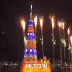 Brazil: Khánh thành cây thông Noel... nổi