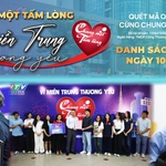 Danh sách khán giả ủng hộ quỹ “Chung một tấm lòng: Vì miền Trung thương yêu" từ ngày 16 giờ ngày 9/12/2025 đến 16 giờ ngày 10/12/2025
