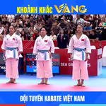 Chúc mừng Karate Việt Nam đã xuất sắc giành Huy chương Vàng