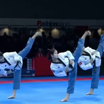 Ngày thi đấu thử thách của tuyển quyền teakwondo Việt Nam tại SEA Games 33