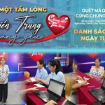 Danh sách khán giả ủng hộ quỹ “Chung một tấm lòng: Vì miền Trung thương yêu" từ ngày 16 giờ ngày 10/12/2025 đến 16 giờ ngày 11/12/2025