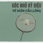 Góc nhỏ kỳ diệu: Học vẽ môn cầu lông