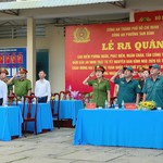 Công an phường Tam Bình xuất quân cao điểm tấn công, trấn áp tội phạm, bảo đảm ANTT Tết Bính Ngọ 2026