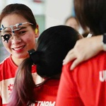 SEA Games 33: "Bộ ba thép" Thu Vinh - Thùy Dung - Thùy Trang bắn hạ HCV súng ngắn 25m nữ