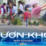 Vươn khơi - Ngày 21/12/2025 | Sân chơi hồi sinh khi giờ ra chơi “nói không” với điện thoại