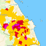 Mưa lớn 254 mm, 81 xã phường ở Đà Nẵng, Quảng Ngãi nguy cơ lũ quét, sạt lở