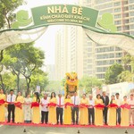 Khánh thành công trình "Cổng chào xã Nhà Bè" trên tuyến đường huyết mạch Nguyễn Hữu Thọ