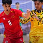 U19 futsal Việt Nam thắng đậm Brunei 18 - 0