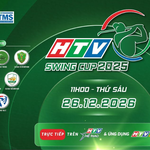 Trực tiếp HTV Swing Cup 2025 ngày 26/12/2025