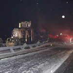 Nhật Bản: Tai nạn liên hoàn trên cao tốc trong đêm tuyết rơi