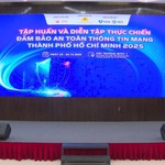 Hoàn thành diễn tập thực chiến bảo vệ hệ thống thông tin TP. Hồ Chí Minh