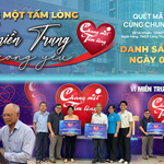 Danh sách khán giả ủng hộ Quỹ "Chung một tấm lòng: Vì miền Trung thương yêu" từ ngày 16 giờ ngày 1/12/2025 đến 16 giờ ngày 2/12/2025