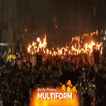 Người Scotland chào đón năm mới bằng màn rước đuốc hoành tráng