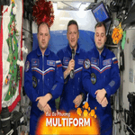 Ba phi hành gia Nga gửi lời chúc mừng năm mới từ ISS