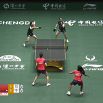 Lượt trận thứ 3 World Cup bóng bàn đồng đội nam nữ